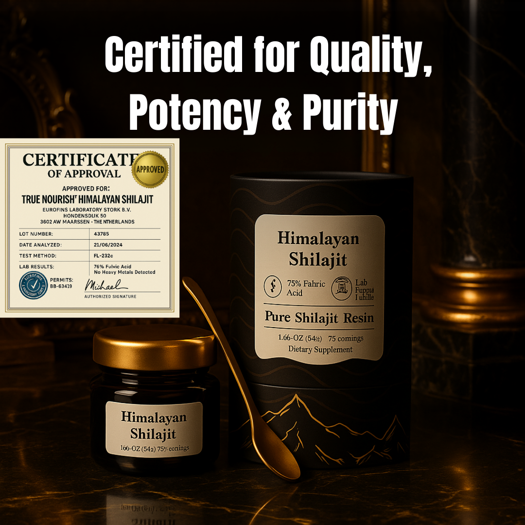 100% Pure Himalayan Shilajit.
