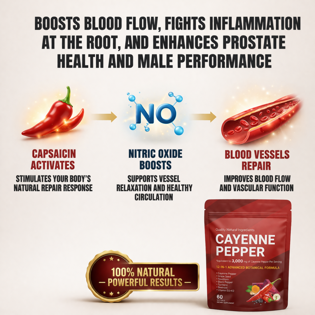 Premium Organic Cayenne Power Blend