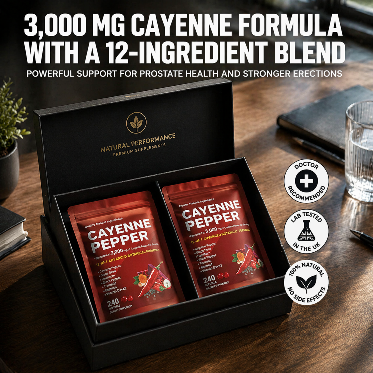Premium Organic Cayenne Power Blend