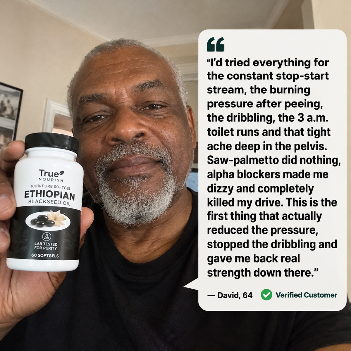 100% Pure Ethiopian Black Seed Oil