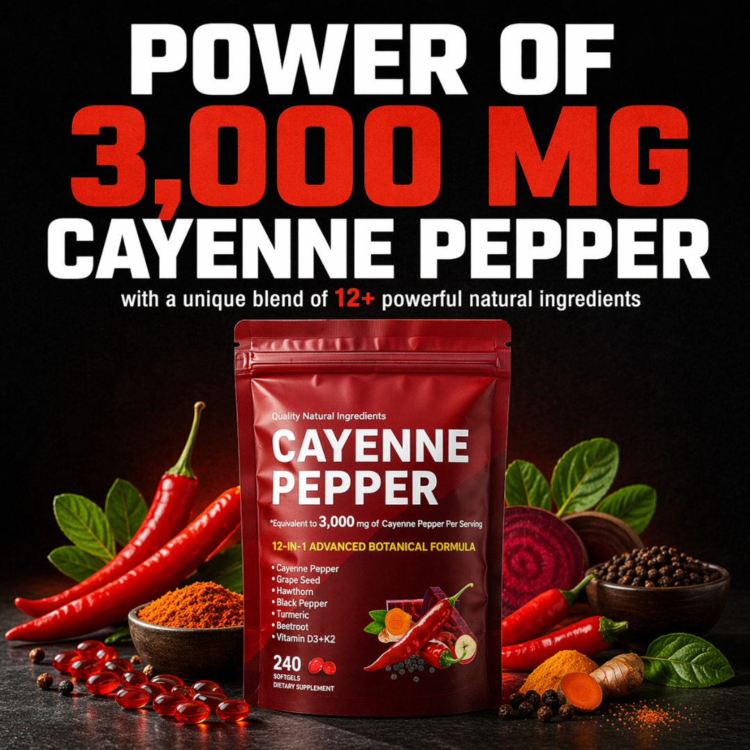Premium Organic Cayenne Power Blend