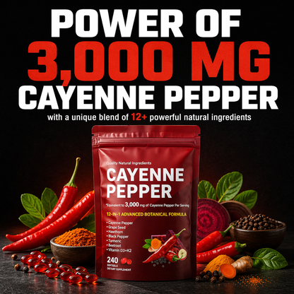 Premium Organic Cayenne Power Blend