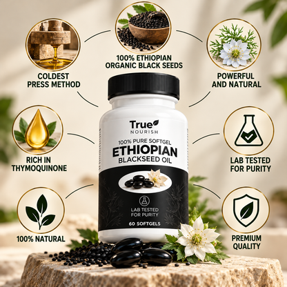 100% Pure Ethiopian Black Seed Oil